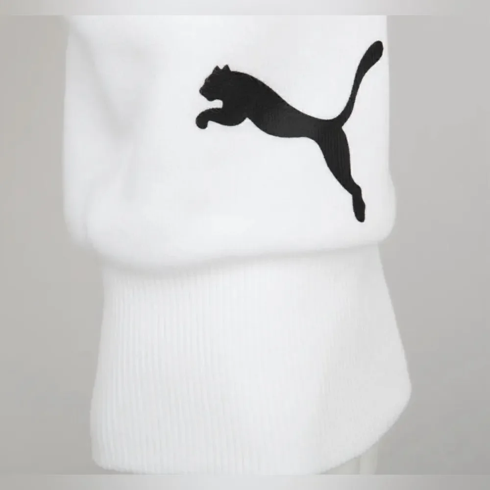 NWT PUMA Youth Unisex White Neymar Copa Jr Hoodie Pullover Athletic - Size XS